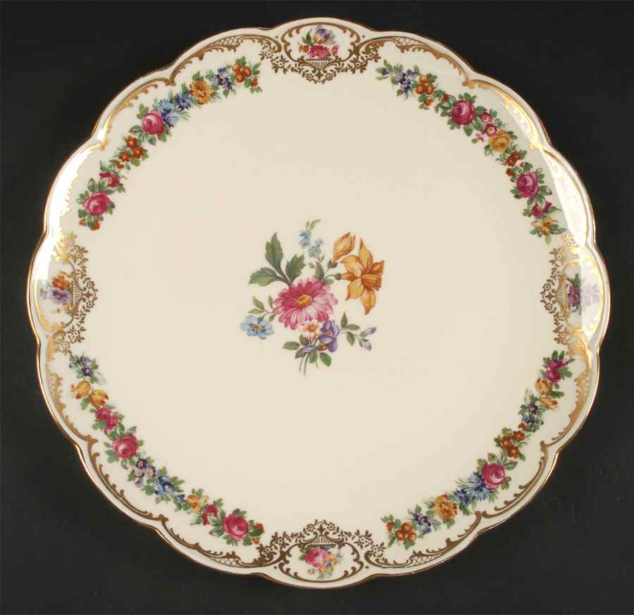 Nurenberg 12" Chop Plate (Round Platter) by Royal Bayreuth-1