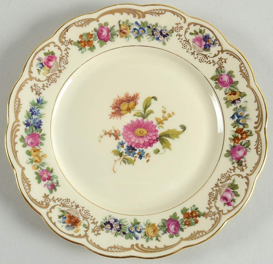 Nurenberg Bread & Butter Plate by Royal Bayreuth-1