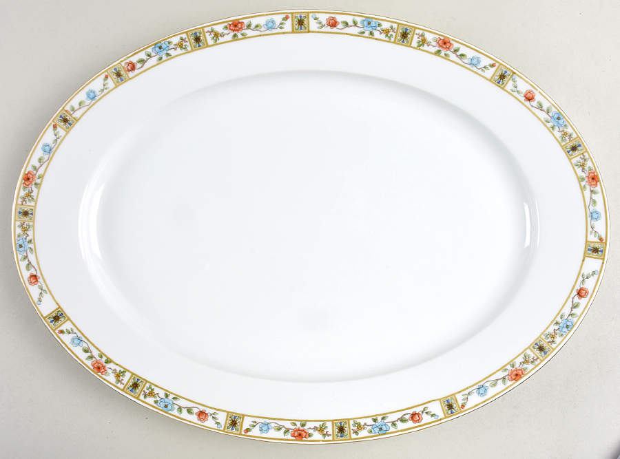 ROB12 16" Oval Serving Platter by Royal Bayreuth-1