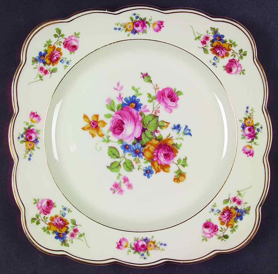 ROB13 Square Luncheon Plate by Royal Bayreuth-1