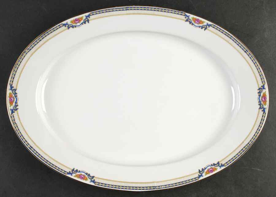 ROB14 16" Oval Serving Platter by Royal Bayreuth-1