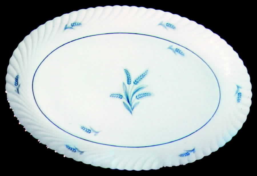 ROB148 14" Oval Serving Platter by Royal Bayreuth-1
