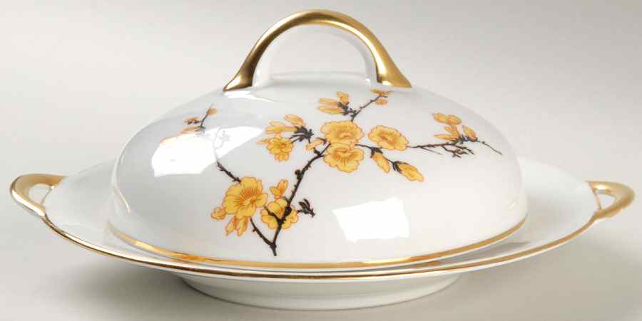 ROB19 Round Covered Butter by Royal Bayreuth-1