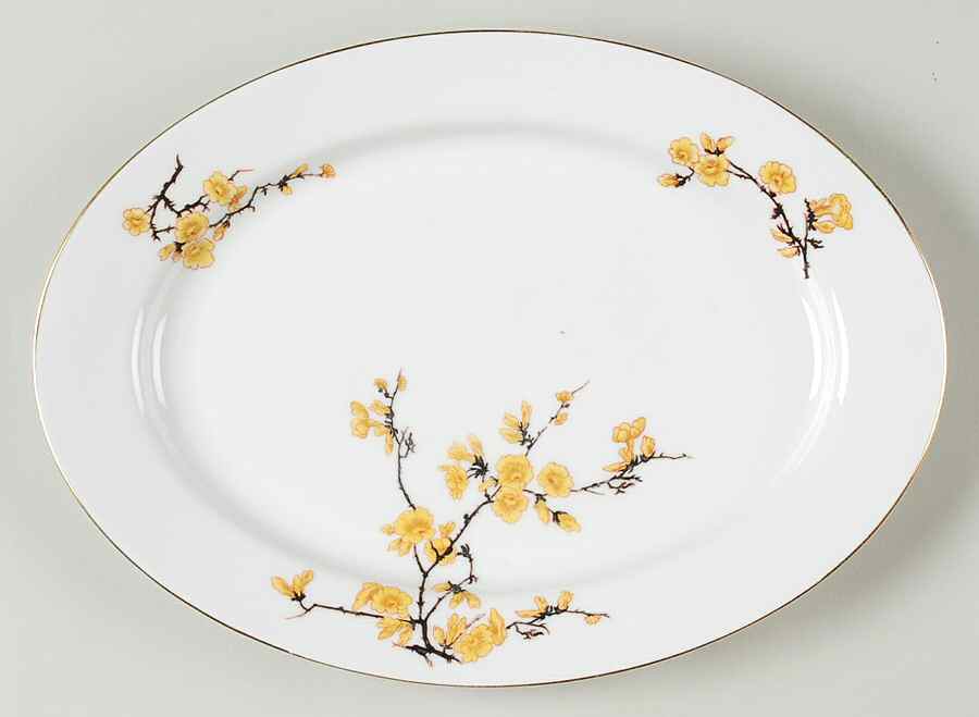 ROB19 12" Oval Serving Platter by Royal Bayreuth-1