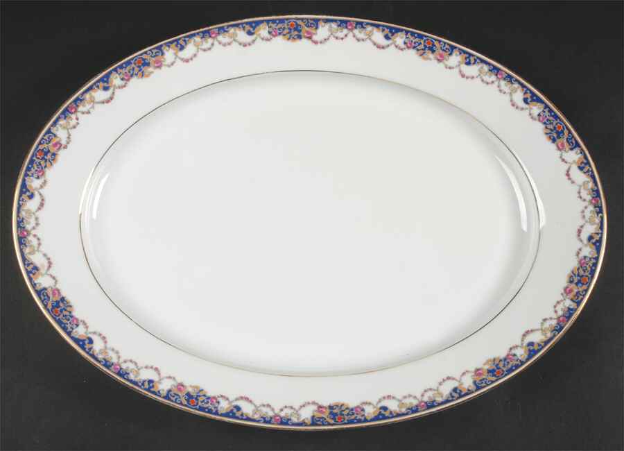 ROB2 16" Oval Serving Platter by Royal Bayreuth-1