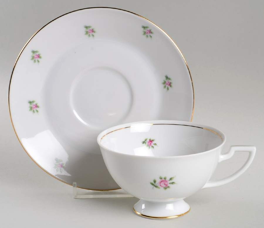 ROB23 Footed Cup & Saucer Set by Royal Bayreuth-1