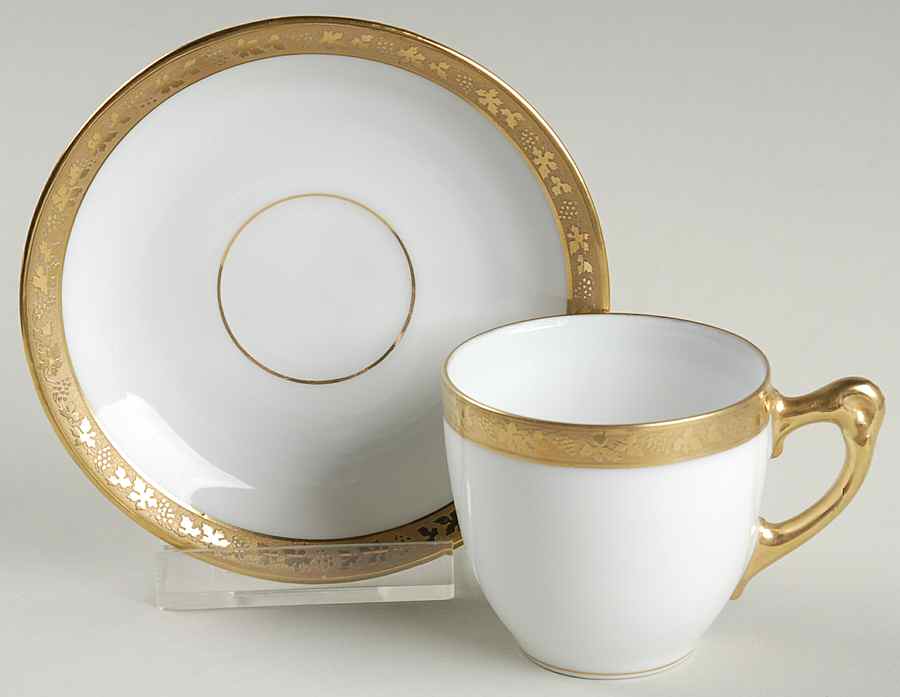 ROB24 Flat Demitasse Cup & Saucer Set by Royal Bayreuth-1