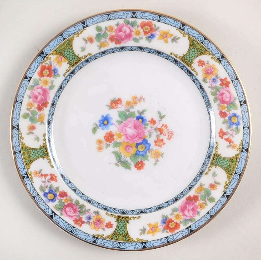 Mentone Bread & Butter Plate by Royal Bayreuth-1