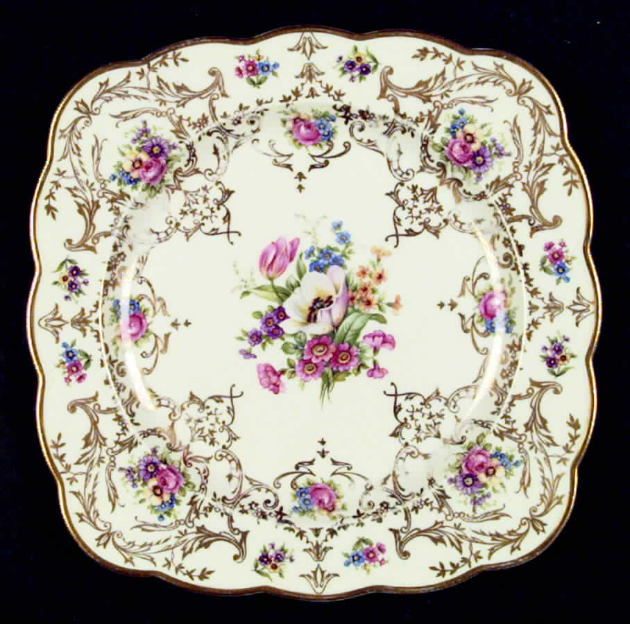 ROB62 Square Salad Plate by Royal Bayreuth-1