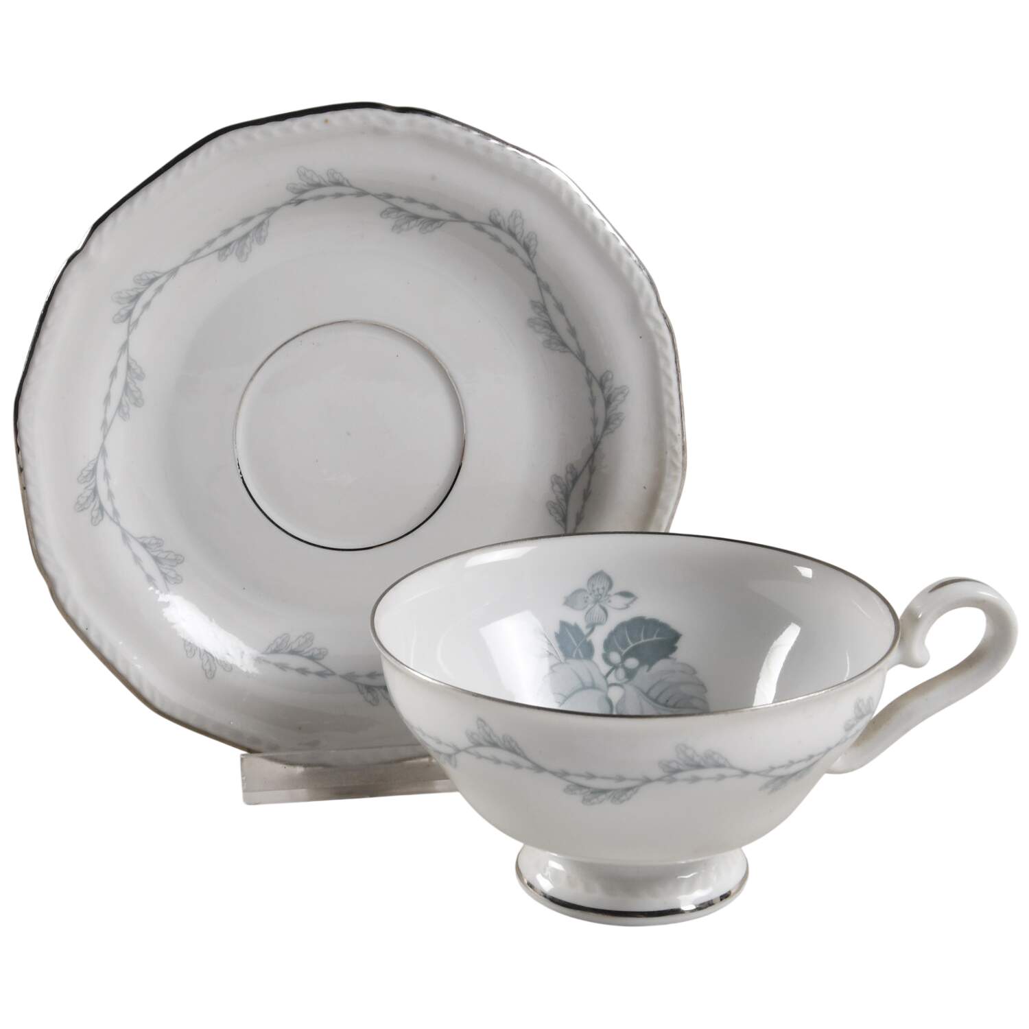 ROB64 Footed Cup & Saucer Set by Royal Bayreuth-1