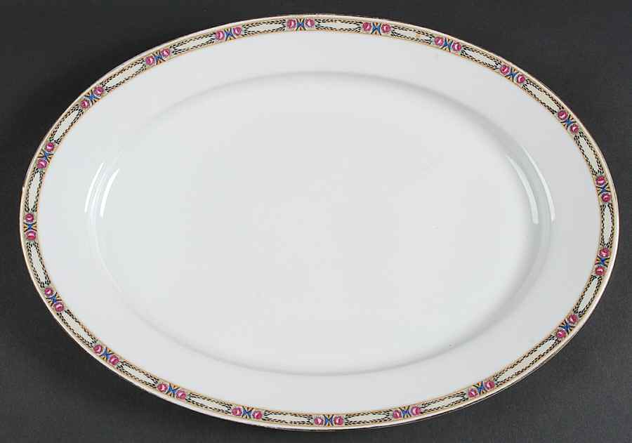 ROB72 16" Oval Serving Platter by Royal Bayreuth-1