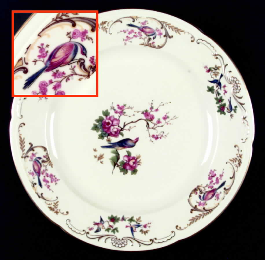 ROB91 Dinner Plate by Royal Bayreuth-1