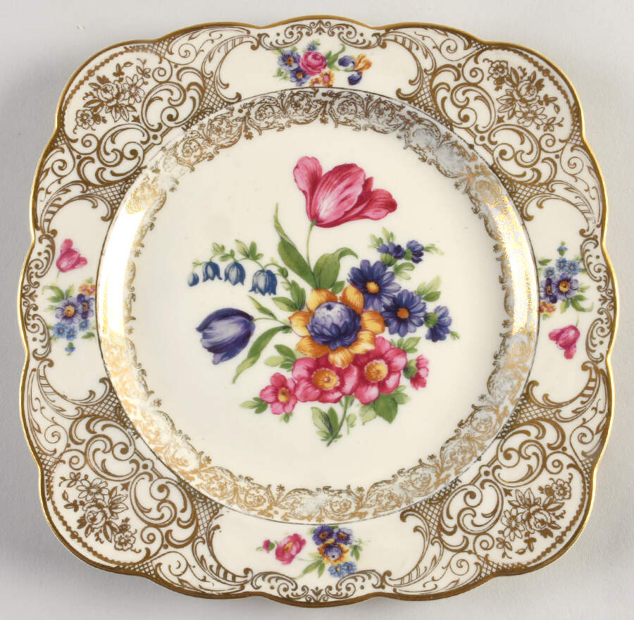 ROB96 Square Salad Plate by Royal Bayreuth-1