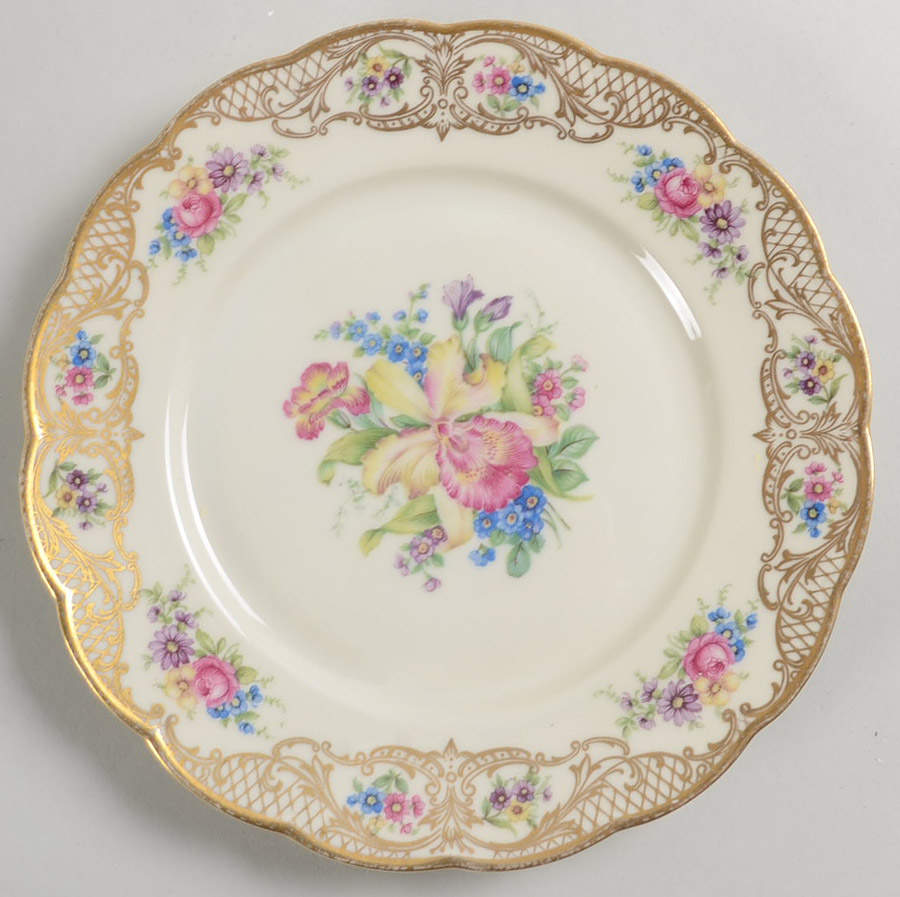 The Rosalie Salad Plate by Royal Bayreuth-1