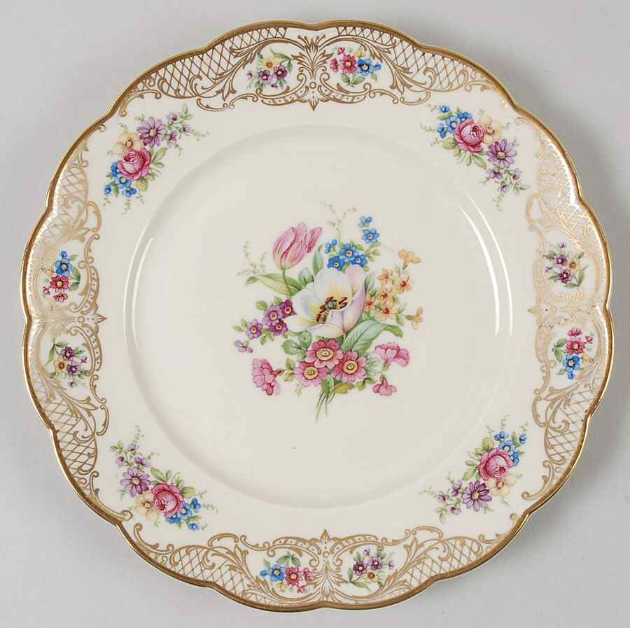 The Rosalie Salad Plate by Royal Bayreuth-1