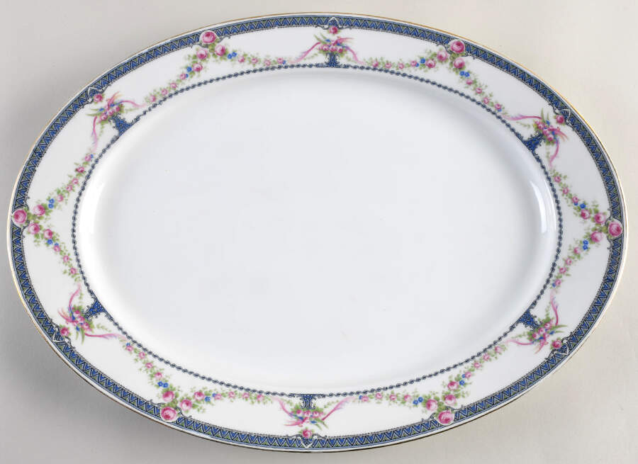 Rosemont 16" Oval Serving Platter by Royal Bayreuth-1