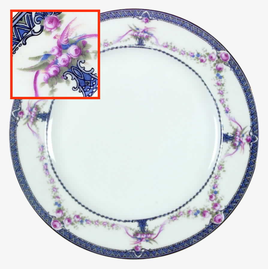 Rosemont Dinner Plate by Royal Bayreuth-1