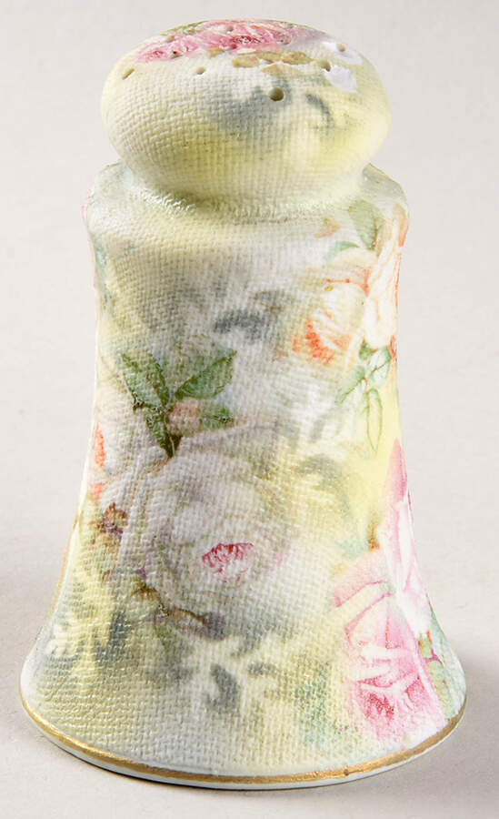 Rose Tapestry Salt Shaker by Royal Bayreuth-1