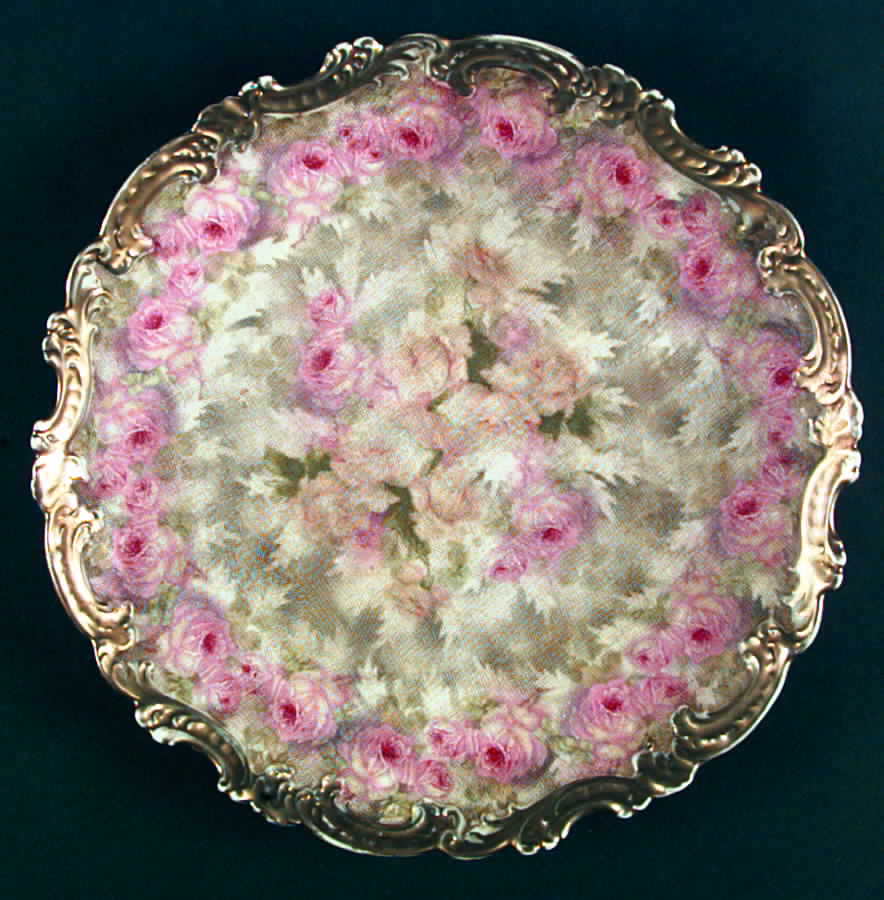 Rose Tapestry Plate Wall by Royal Bayreuth-1