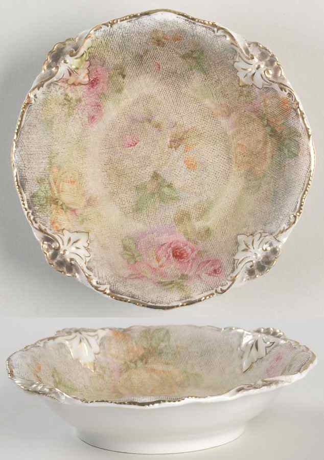 Rose Tapestry Fruit/Dessert (Sauce) Bowl by Royal Bayreuth-1