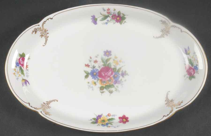 Savannah 12" Oval Serving Platter by Royal Bayreuth-1