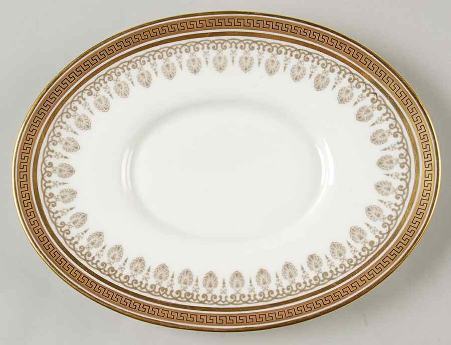 H1640 Underplate for Gravy Boat & Lid (GR3 & GR4) by Royal Cauldon-1