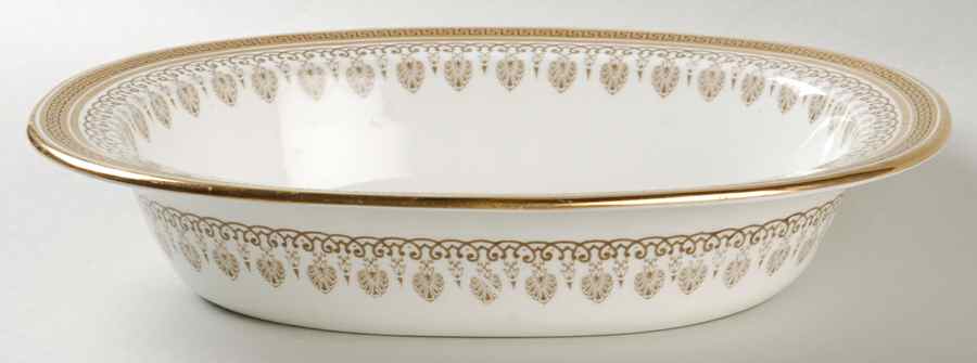 H1640 9" Oval Vegetable Bowl by Royal Cauldon-1