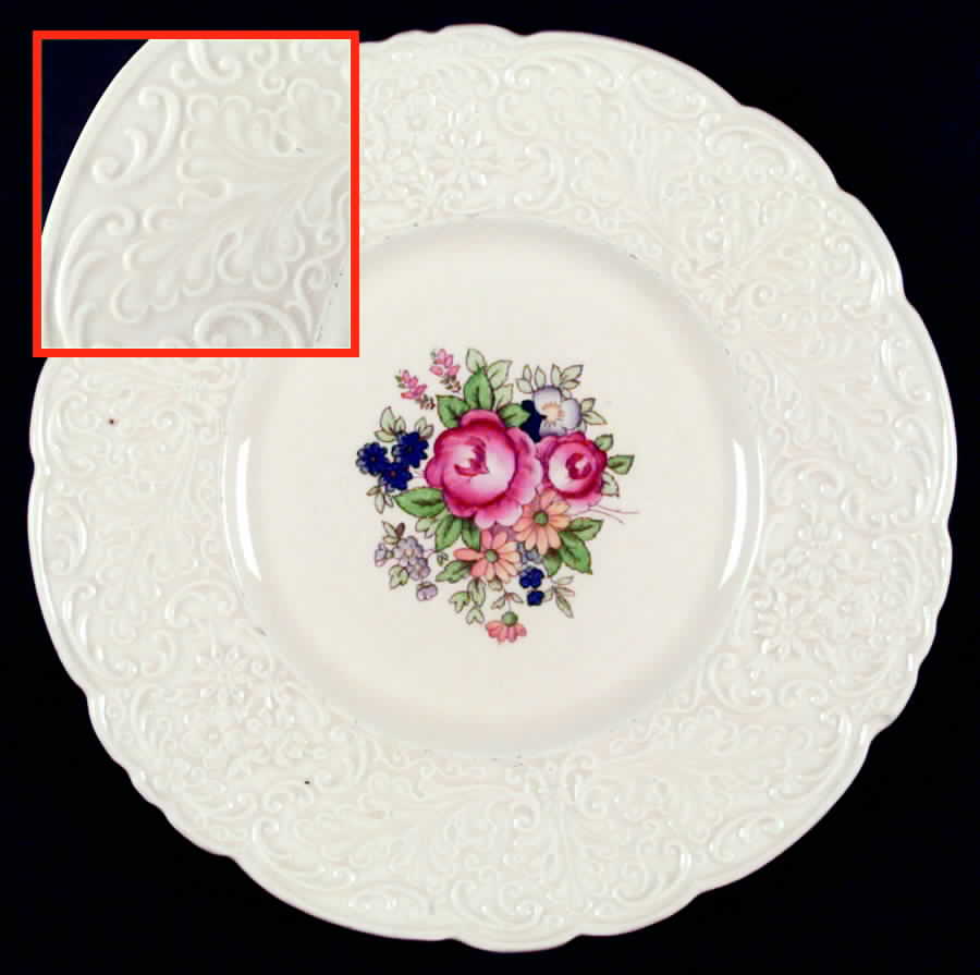 606 Dinner Plate by Royal Cauldon-1