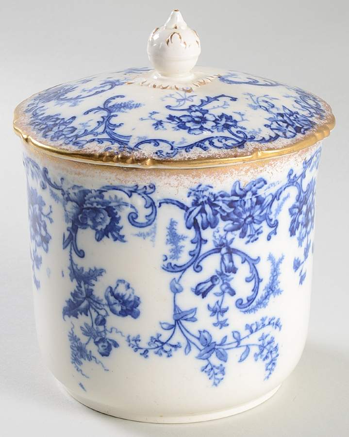 York Biscuit Barrel & Lid by Royal Cauldon-1