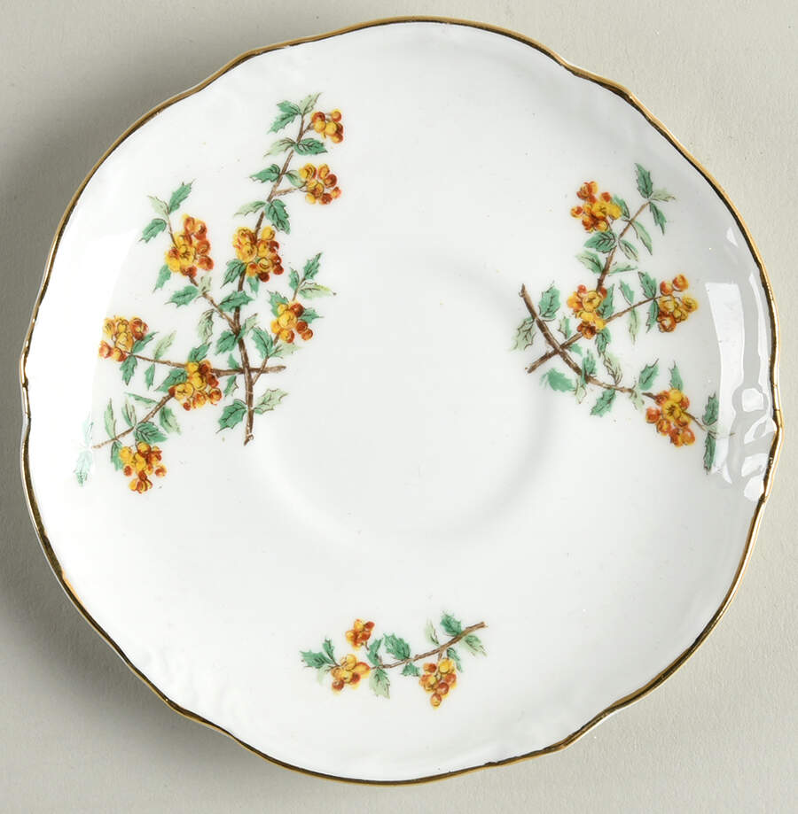 Barberry Saucer for Demitasse Cup by Royal Cauldon-1