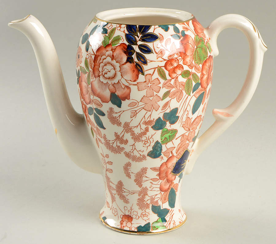 Bittersweet Mini Coffee Pot No Lid by Royal Cauldon-1
