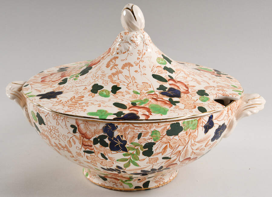 Bittersweet Tureen &  Lid by Royal Cauldon-1