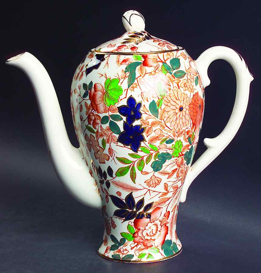 Bittersweet Coffee Pot & Lid by Royal Cauldon-1