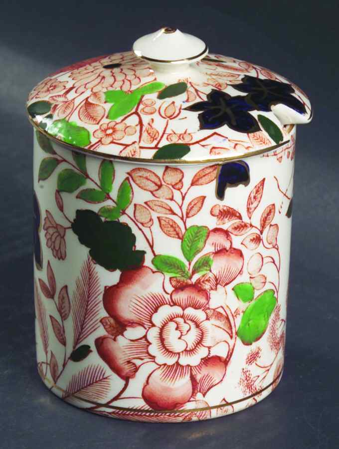 Bittersweet Jam/Jelly & Lid by Royal Cauldon-1