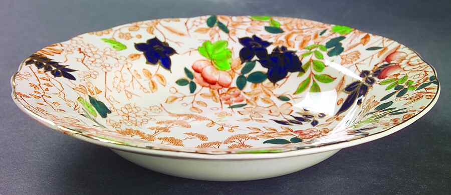 Bittersweet Rim Soup Bowl by Royal Cauldon-1