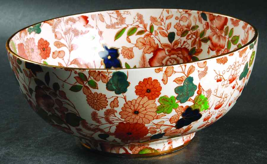 Bittersweet 7" Round Vegetable Bowl by Royal Cauldon-1