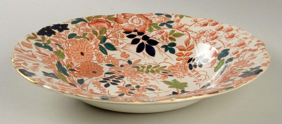 Bittersweet Large Rim Soup Bowl by Royal Cauldon-1
