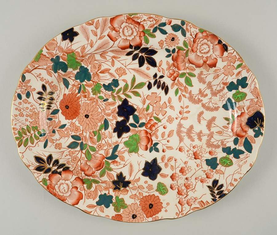 Bittersweet 11" Oval Serving Platter by Royal Cauldon-1