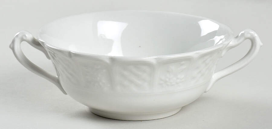 Bristol Garden Flat Cream Soup Bowl by Royal Cauldon-1