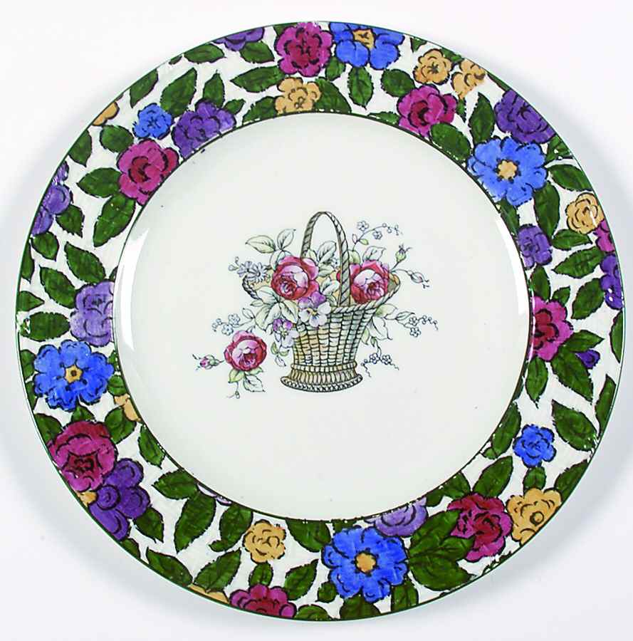 Cauldon Border Luncheon Plate by Royal Cauldon-1