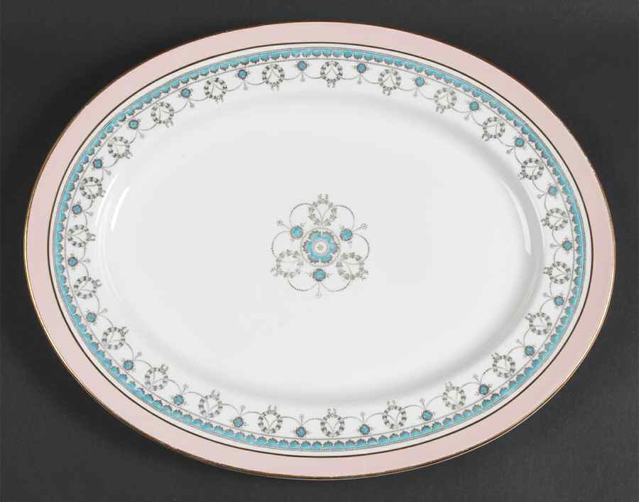 Conway 14" Oval Serving Platter by Royal Cauldon-1