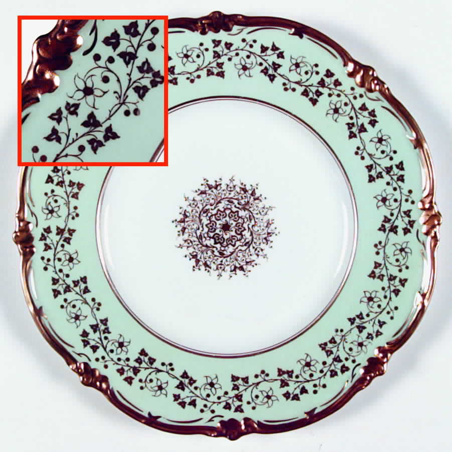 Consort Dinner Plate by Royal Cauldon-1