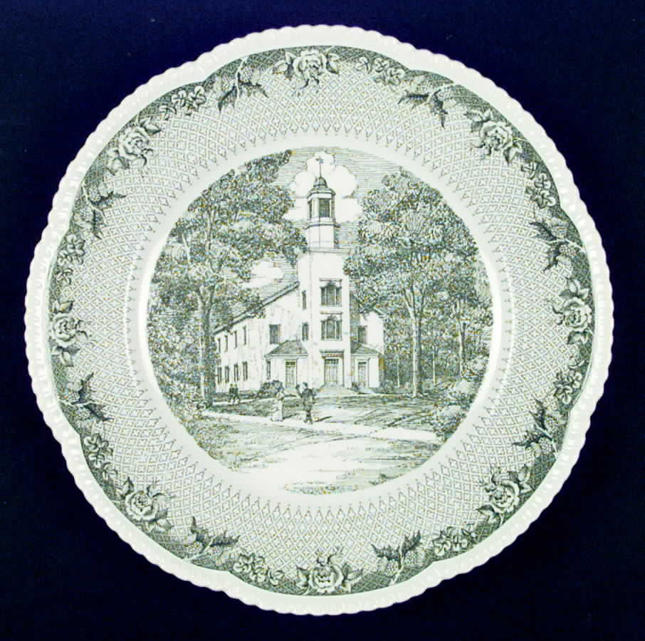 Dartmouth College Dinner Plate by Royal Cauldon-1