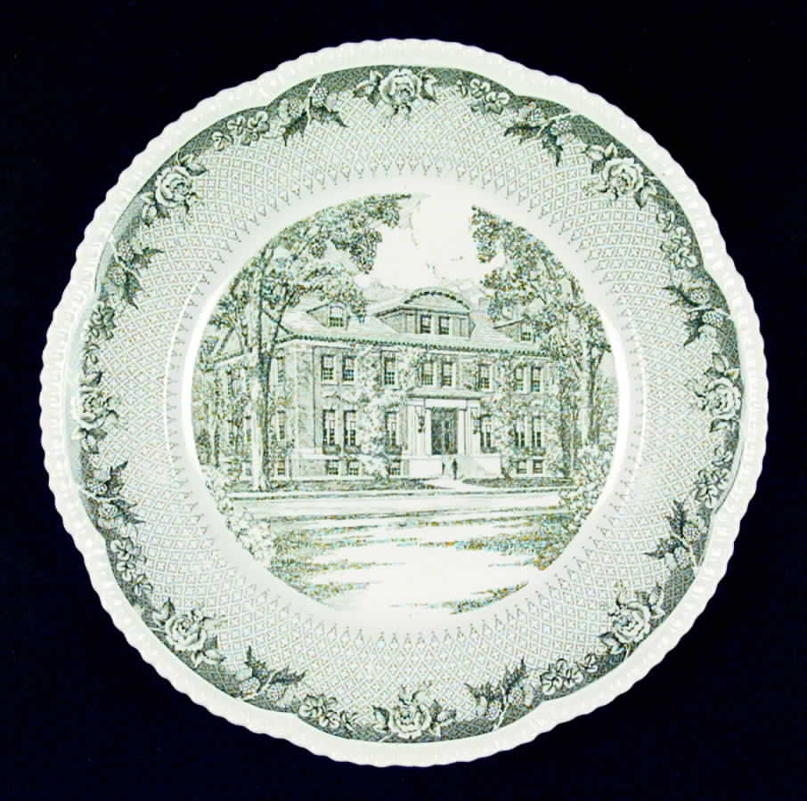 Dartmouth College Dinner Plate by Royal Cauldon-1