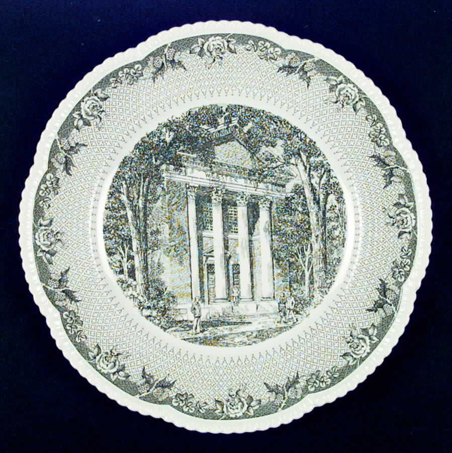 Dartmouth College Dinner Plate by Royal Cauldon-1