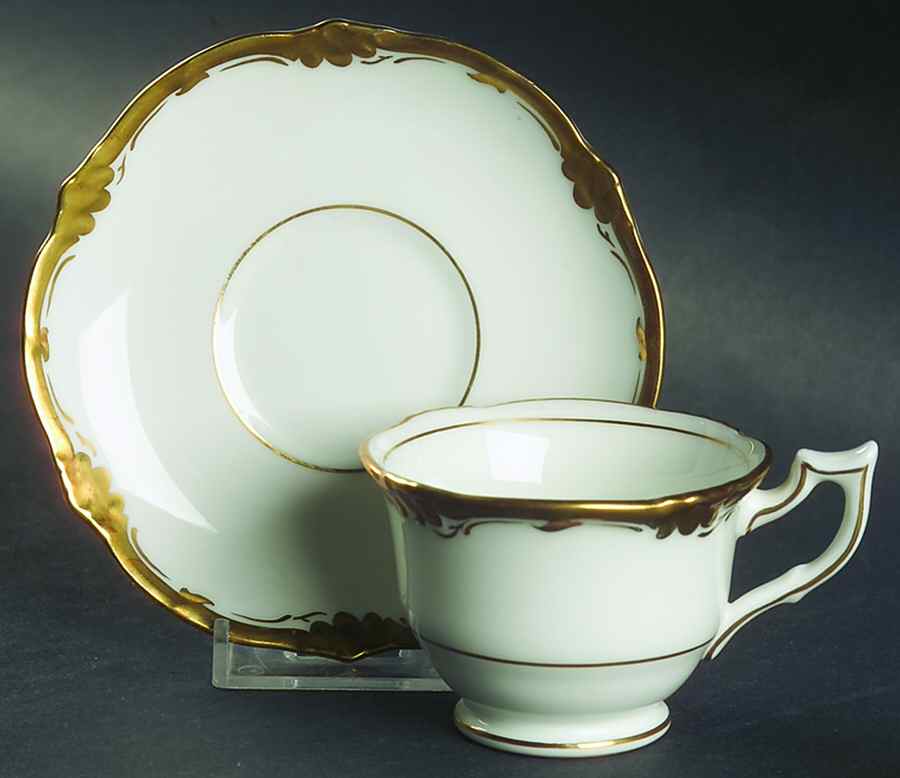 Eden Footed Demitasse Cup & Saucer Set by Royal Cauldon-1