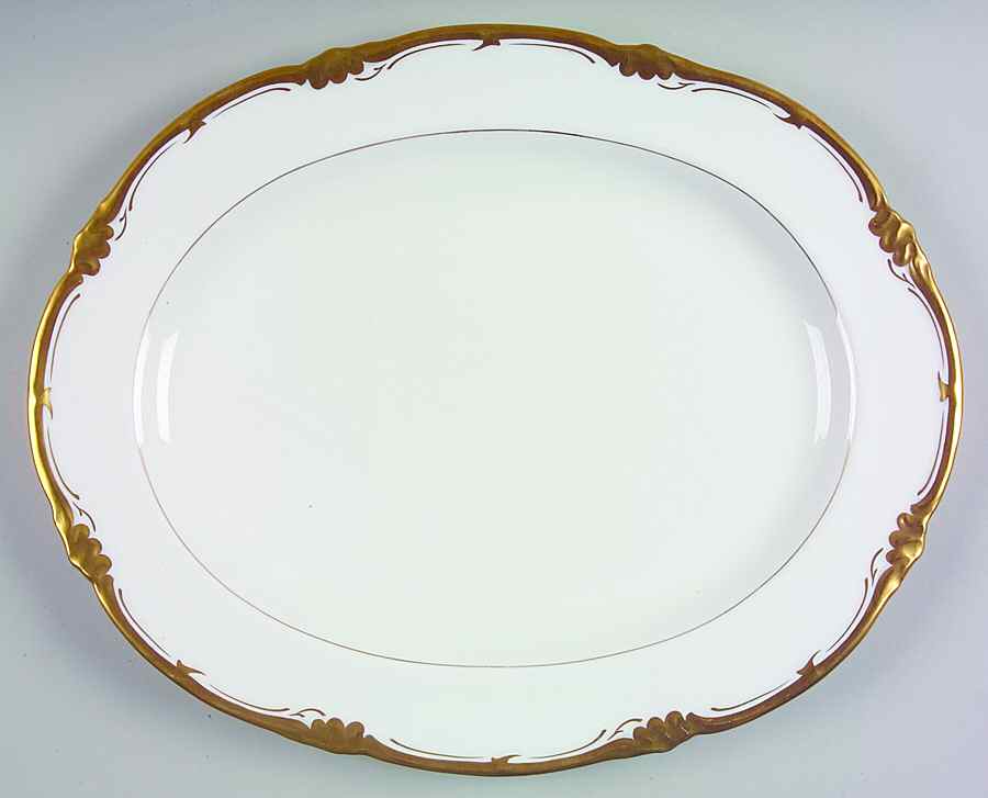 Eden 14" Oval Serving Platter by Royal Cauldon-1