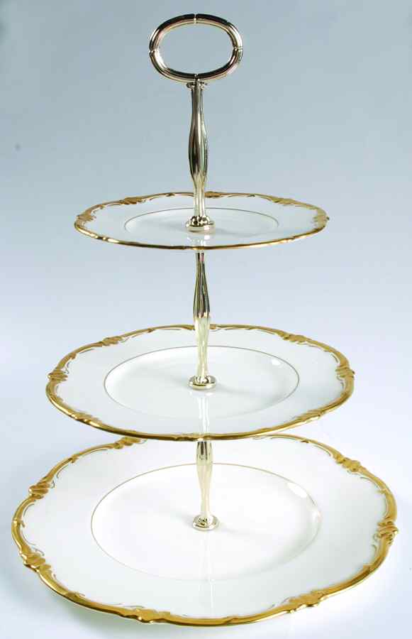 Eden 3-Tiered Serving Tray (DP, SP, BB) by Royal Cauldon-1