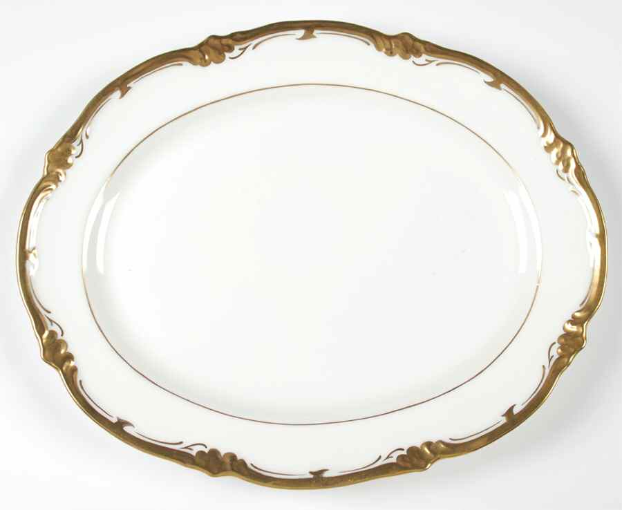 Eden 11" Oval Serving Platter by Royal Cauldon-1