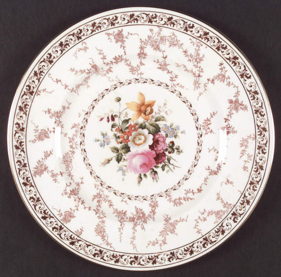Floral Melody Dinner Plate by Royal Cauldon-1